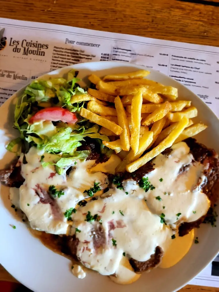 Entrecôte Race Normande Sauce Camembert Ou Roquefort